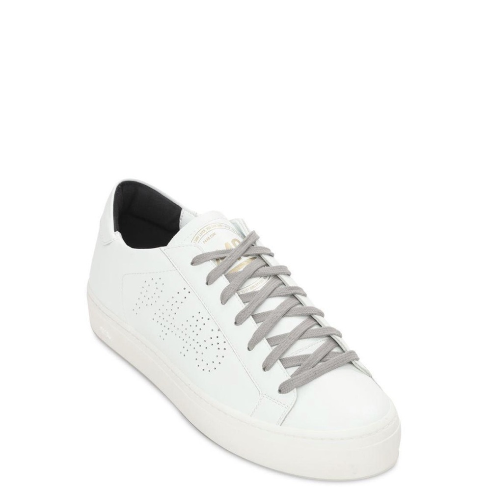 P448 John Recycled Leather Low-Top Sneakers